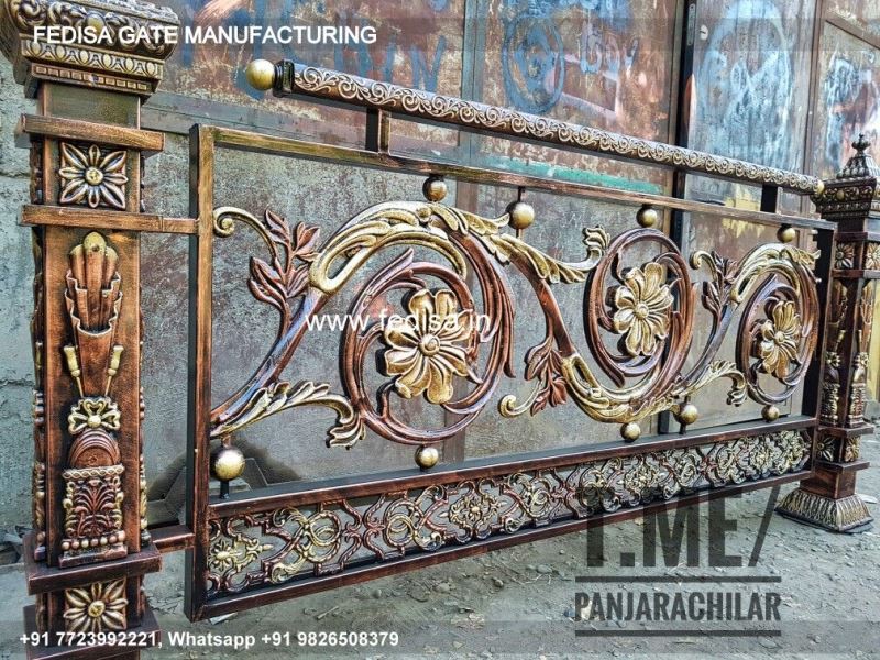 Iron Gate Design Sliding Gate Design Cnc Design For Gate Living Room Gate Design