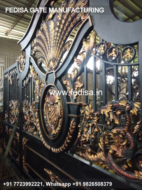 Gate Design Steel Gate Design Lohe Ka Main Gate Steel Compound Wall