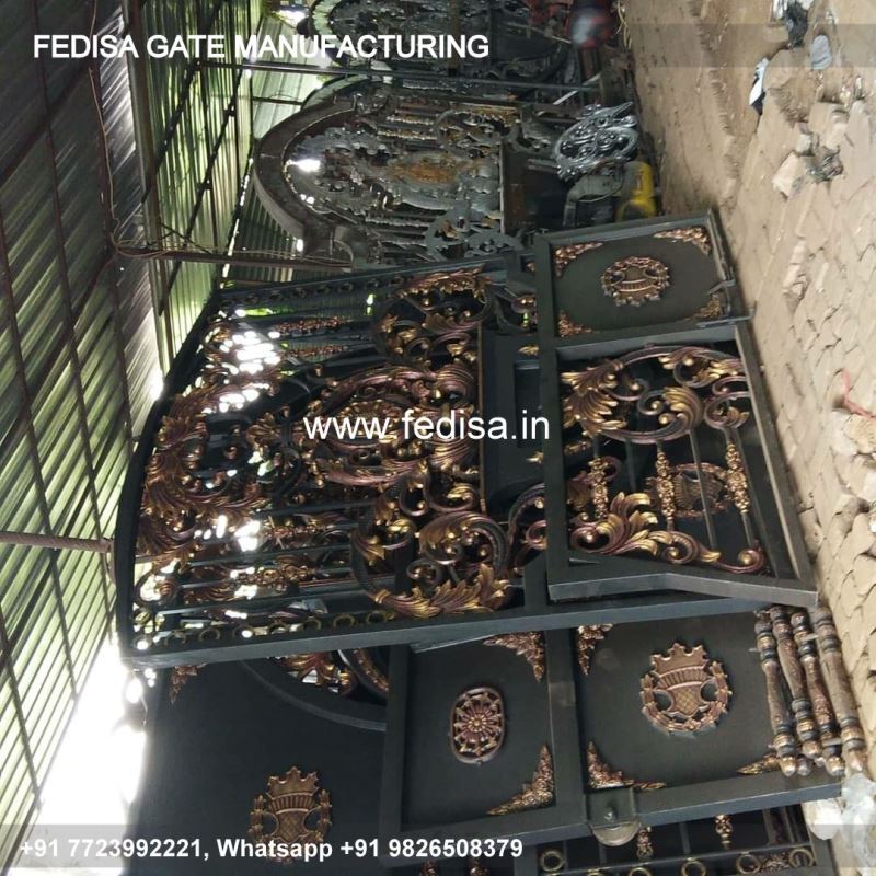 Iron Gate Design Front Gate Designs For Houses Steel Gate Color Main Gate Pillar Granite Design