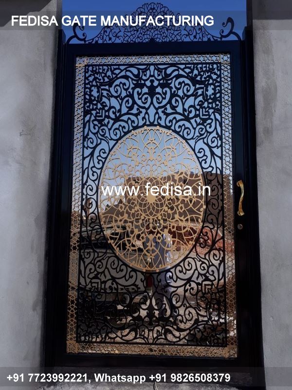 Iron Gate Design Sliding Gate Design Main Gate Pillar Granite Design Lohe Ke Get Ki Design