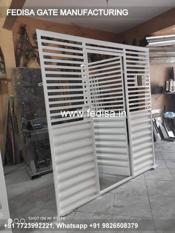 Iron Gate Design Safety Grill Gate Design For Main Door Steel Gate With Hpl Sheet Iron Folding Gate Design