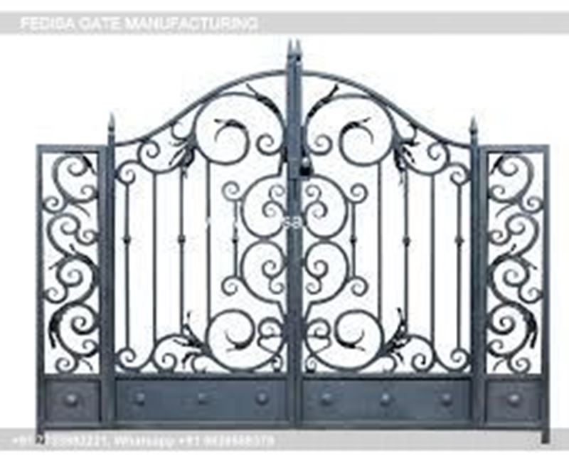 Iron Gate Design Front Gate Designs For Houses Steel Ke Gate Design Solid Gate Design