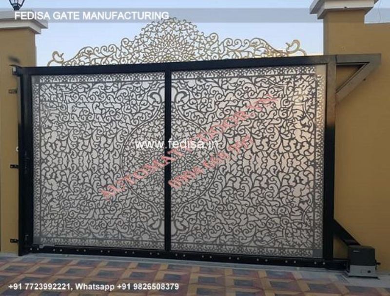 Iron Gate Design Sliding Gate Design Gate Design Simple Home Dwar Parda Design