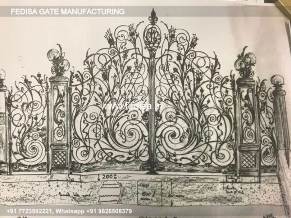 Gate Design Front Gate Design Gate With Wood Design Double Door Gate Design Wood