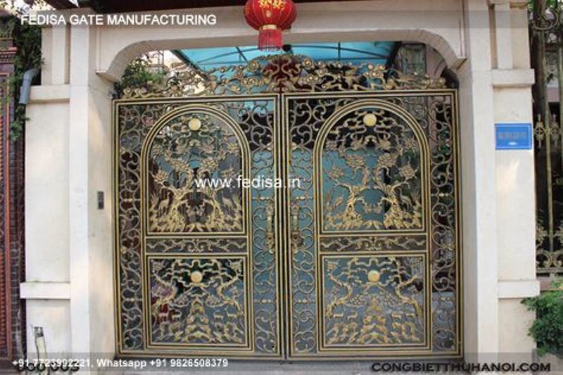 Gate Design Steel Gate Design Gate Design Single Estate Gate House Design