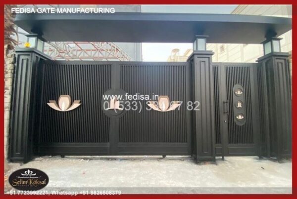 Iron Gate Design Front Gate Designs For Houses Modern Entry Gate Cnc Laser Cutting Gate Design