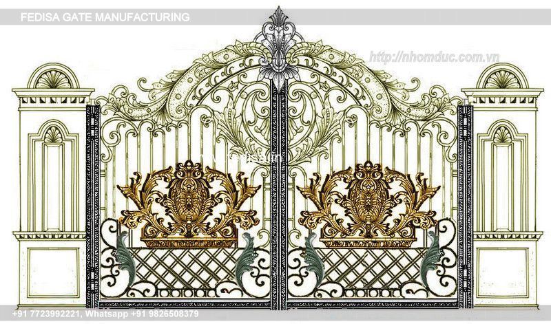 Gate Design Steel Gate Design Modern Side Gate Door Grill Fencing Design