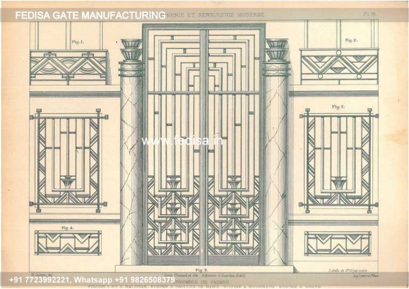 Iron Gate Design Front Gate Designs For Houses Home Front Gate Color Steel Grill Gate Price