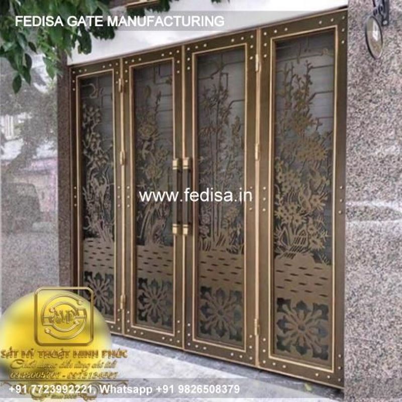 Iron Gate Design Front Gate Designs For Houses Single Gate Color Ss Gate Single Door
