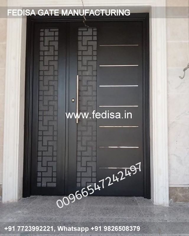 Iron Gate Design Safety Grill Gate Design For Main Door Triple Gate Design Lohe K Gate K Design