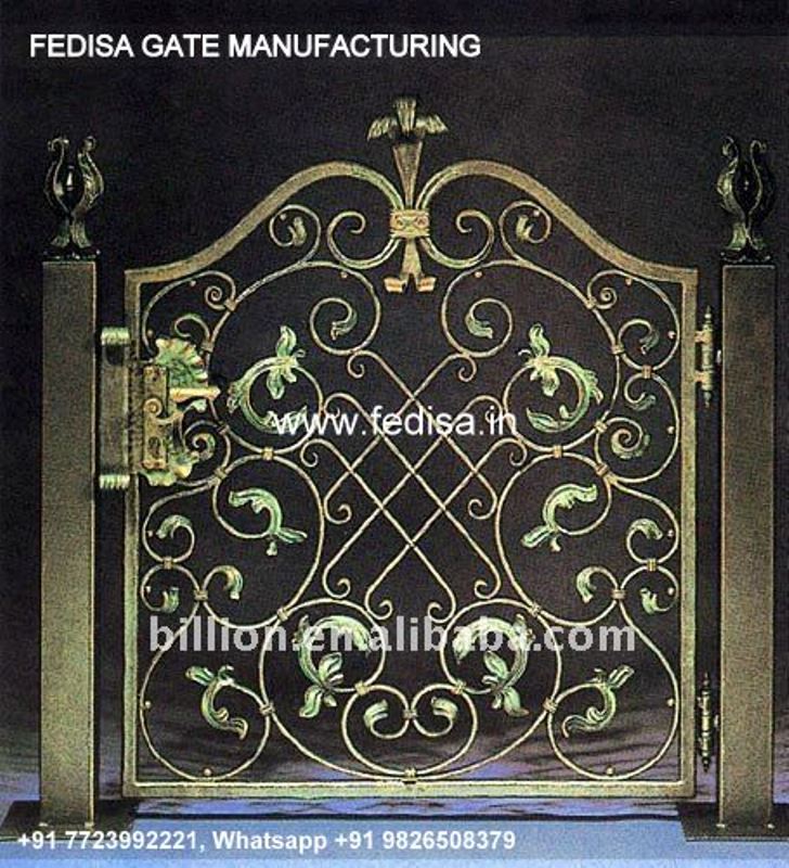 Iron Gate Design Sliding Gate Design Cnc Sliding Gate Design Double Door Iron Gate Design