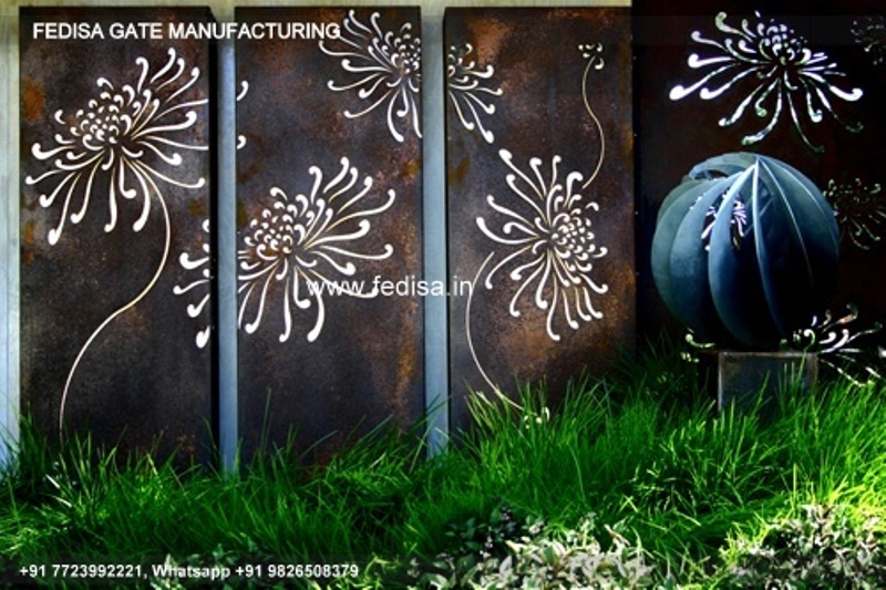 Iron Gate Design Sliding Gate Design Auto Gate Design Boundary Wall Gate Pillar Design