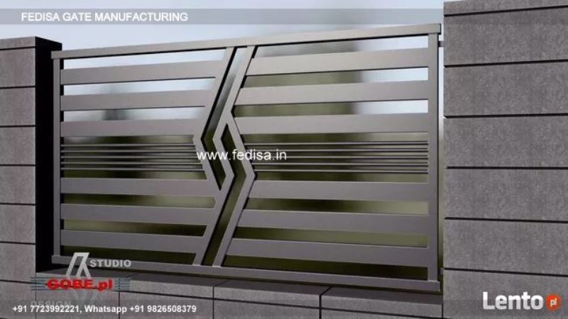 Iron Gate Design Sliding Gate Design Gate Ka Jhalar Maharaja Gate Single Palla