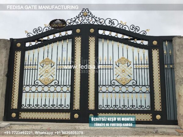 Iron Gate Design Simple Gate Design Security Gate Design Gate Sunmica Design