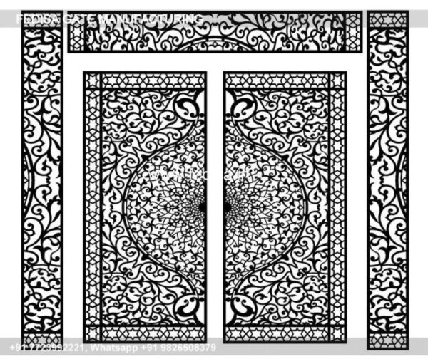Iron Gate Design Safety Grill Gate Design For Main Door Double Door Main Gate Design Laser Cutting Designs For Gates