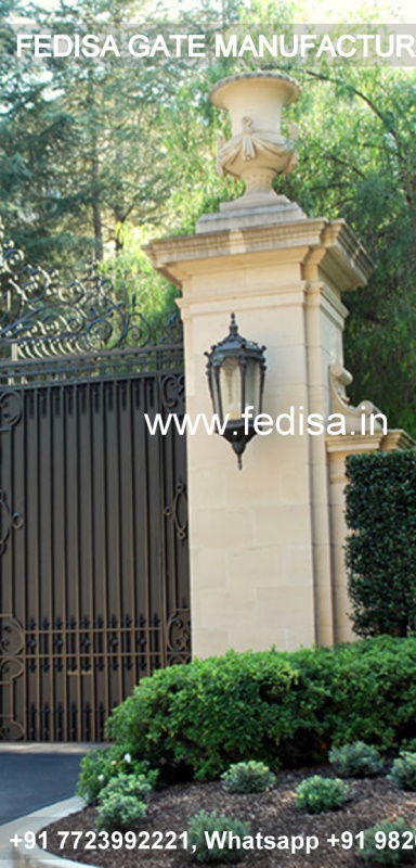 Iron Gate Design Sliding Gate Design 14 Feet Gate Design Gate Design Pipe