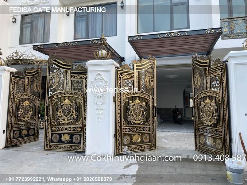 Main Gate Design House Gate Design 12 Feet Main Gate Design Gate Design For Home Sliding