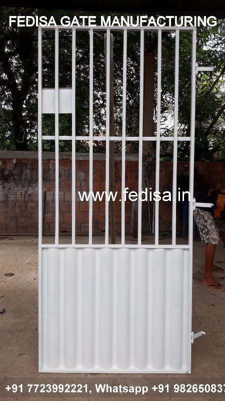 Iron Gate Design Safety Grill Gate Design For Main Door Lightweight Main Gate Design Gate With Window Design