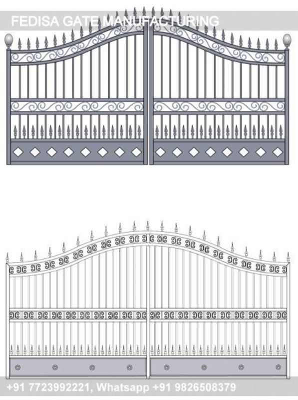 Iron Gate Design Sliding Gate Design Double Door Jali Gate Design Home Main Gate Design 2020