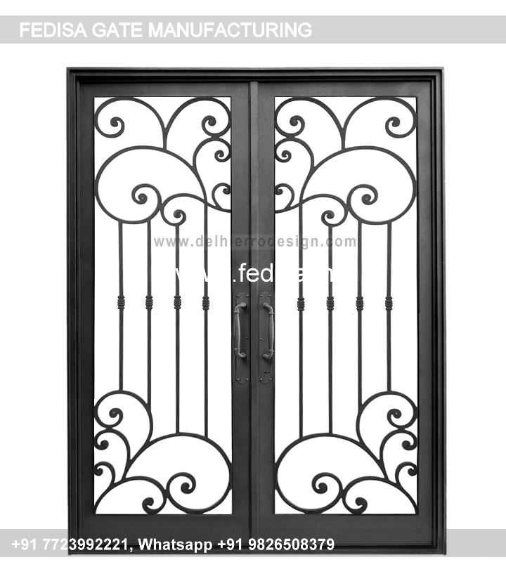 Iron Gate Design Sliding Gate Design Steel Ka Gate Design Laser Cutting Compound Gate