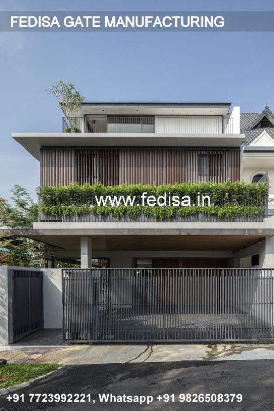 Gate Design Gate Color Simple Modern Folding Gate Design Veneer Gate Design