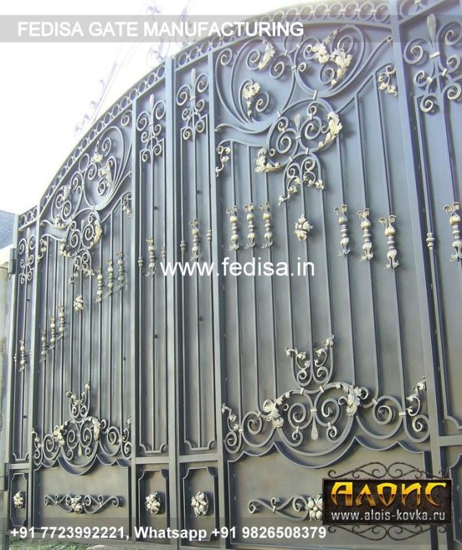 Iron Gate Design Front Gate Designs For Houses Single Gate Design For House 9 Feet Main Gate Design