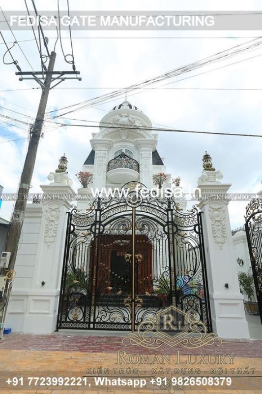 Main Gate Design Gate Design For Home Steel Gate Design For Temple Iron Main Gate Color
