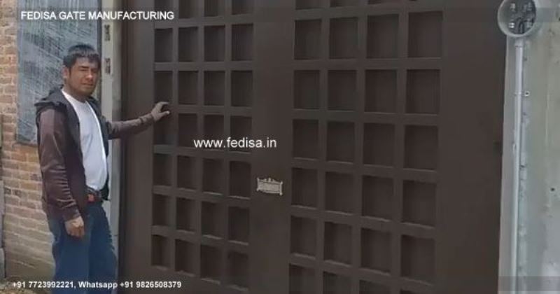 Iron Gate Design Front Gate Designs For Houses Lakadi Ke Gate Ka Design Square Pipe Main Gate Design
