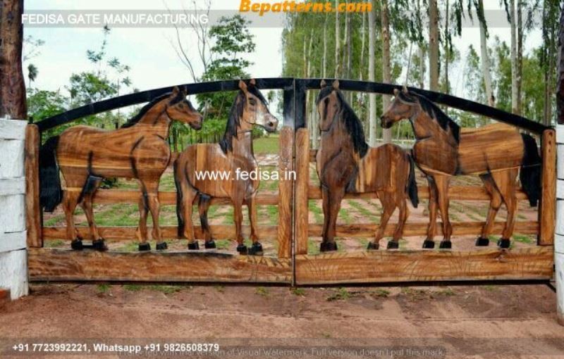 Iron Gate Design Front Gate Designs For Houses Gate Ke Pillar Ka Design Two Door Gate Design