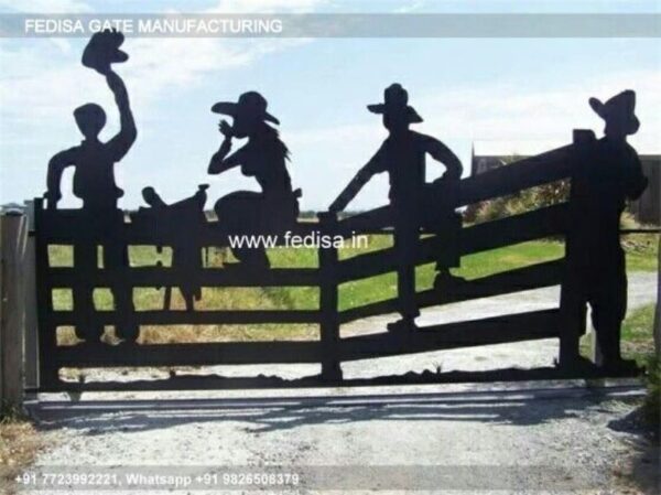 Gate Design Front Gate Design 12 Fold Steel Gate Design Main Gate Folding Design