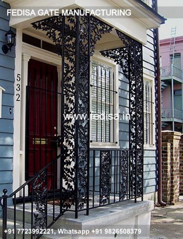 Gate Design Grill Gate Design Concrete Fence And Gate Design Outside Gate Color