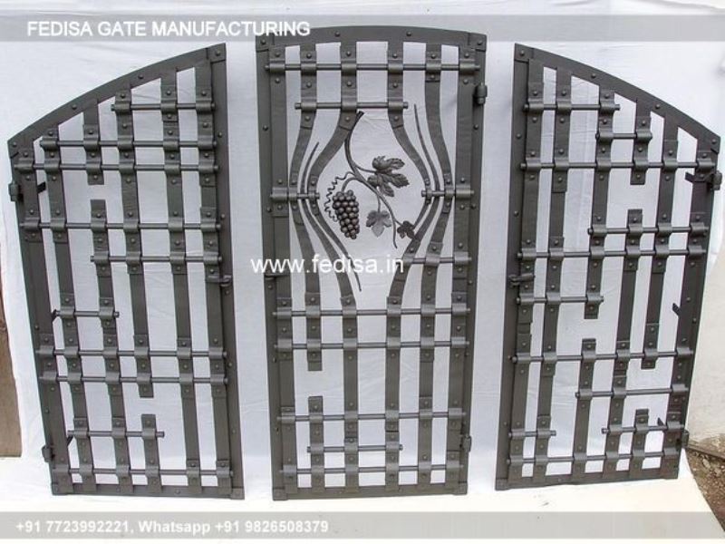 Iron Gate Design Simple Gate Design Sliding Gate Color Modern Fence Grill Design