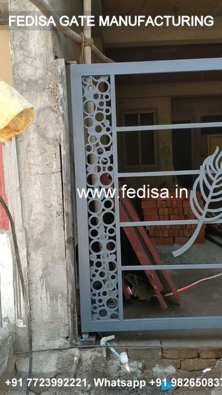 Gate Design Front Gate Design House With Gate Design Iron Boundary Gate Design