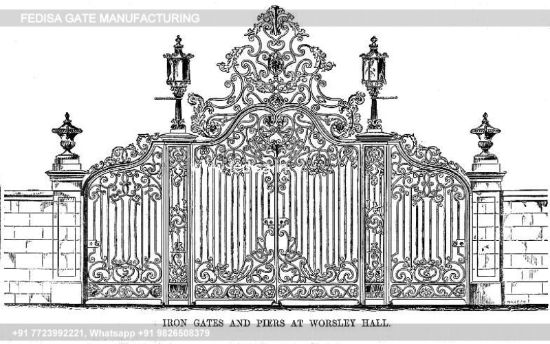 Iron Gate Design Front Gate Designs For Houses Balcony Gate Grill Design Maharaja Gate Design 2019
