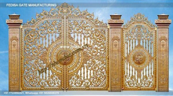 Iron Gate Design Front Gate Designs For Houses Silver Color Gate Design Gate Gate Ke Design