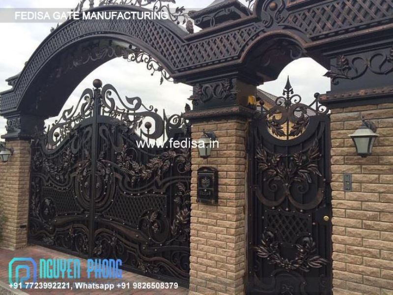 Iron Gate Design Front Gate Designs For Houses Gate Design Iron Simple Basic Simple Gate Design