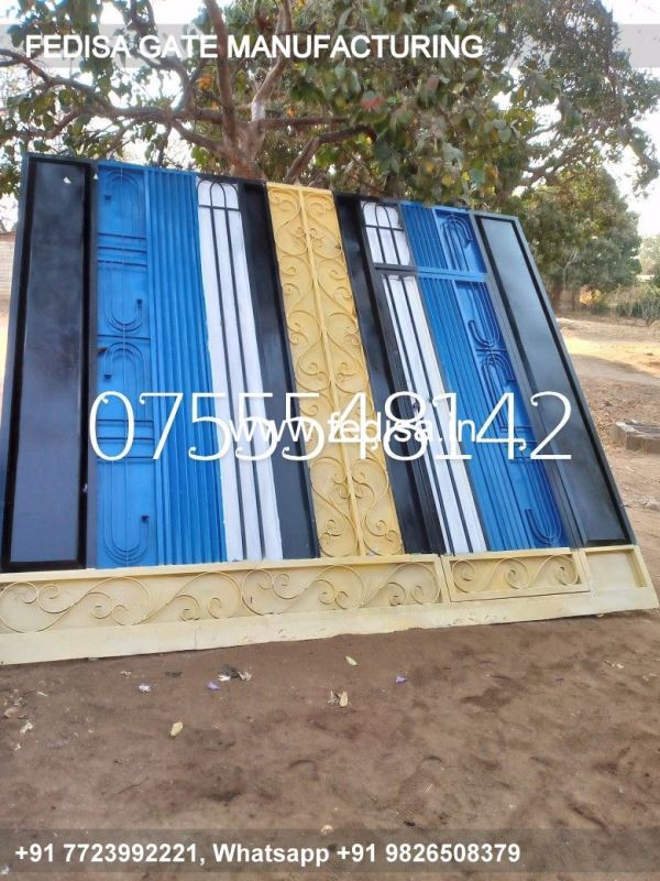Gate Design Gate Color 14 Feet Gate Design Main Gate Ke Upar Ka Design