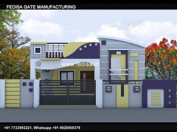 Iron Gate Design Sliding Gate Design Lakdi Ke Gate Ke Design 12 Feet Gate Design