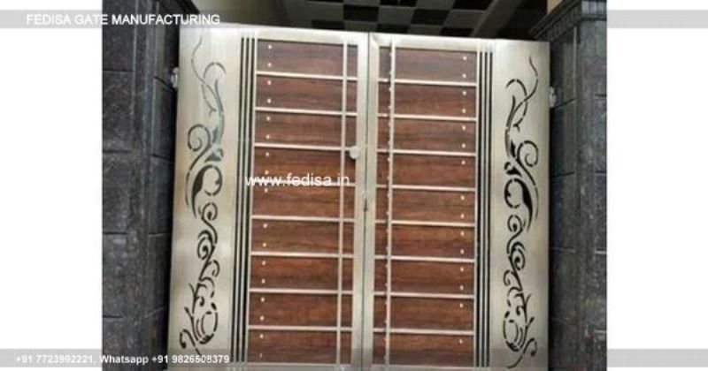 Gate Design Gate Color Simple Sliding Gate Design Ss Pipe Gate Design