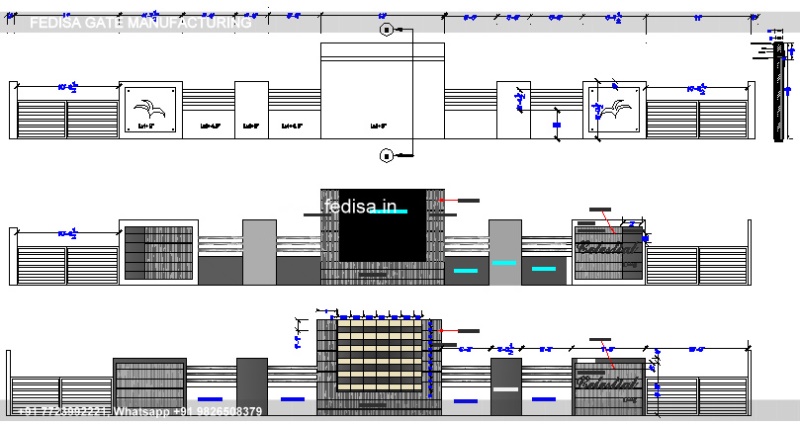 Main Gate Design Modern Gate Design Pipe Main Gate Design Ss Sliding Gate