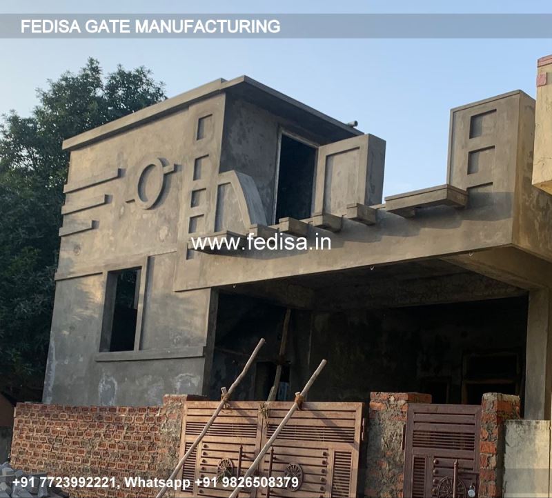 Iron Gate Design Simple Gate Design 21 Feet Gate Design Traditional Gate Design