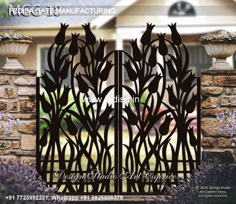 Main Gate Design Gate Design For Home Iron Gate Lock Design Low Budget Gate Design