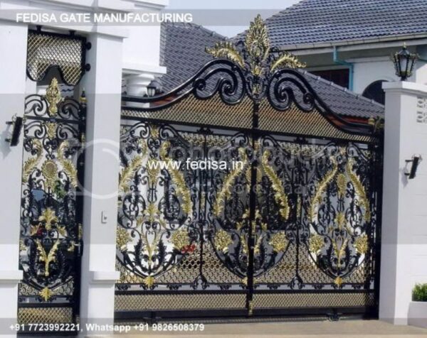 Main Gate Design Main Gate Design 3765 Aluminum Fence Designs Compound Gate Color