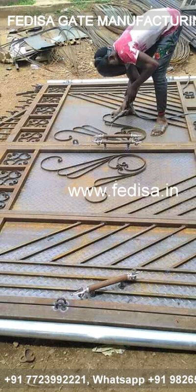 Iron Gate Design Simple Gate Design Front Gate Design Wooden Building Front Gate Design