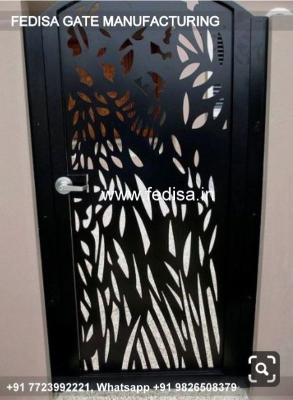 Iron Gate Design Sliding Gate Design Grill Compound Wall Main Gate Laser Cutting Gate Design