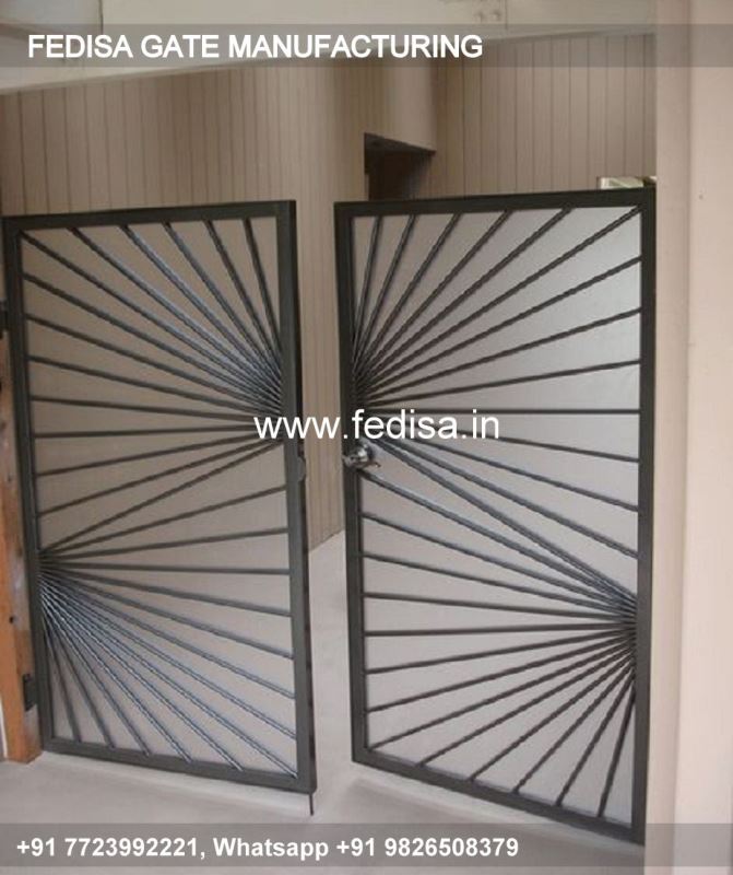 Gate Design Steel Gate Design Solid Gate Design Flat Entrance Gate Design
