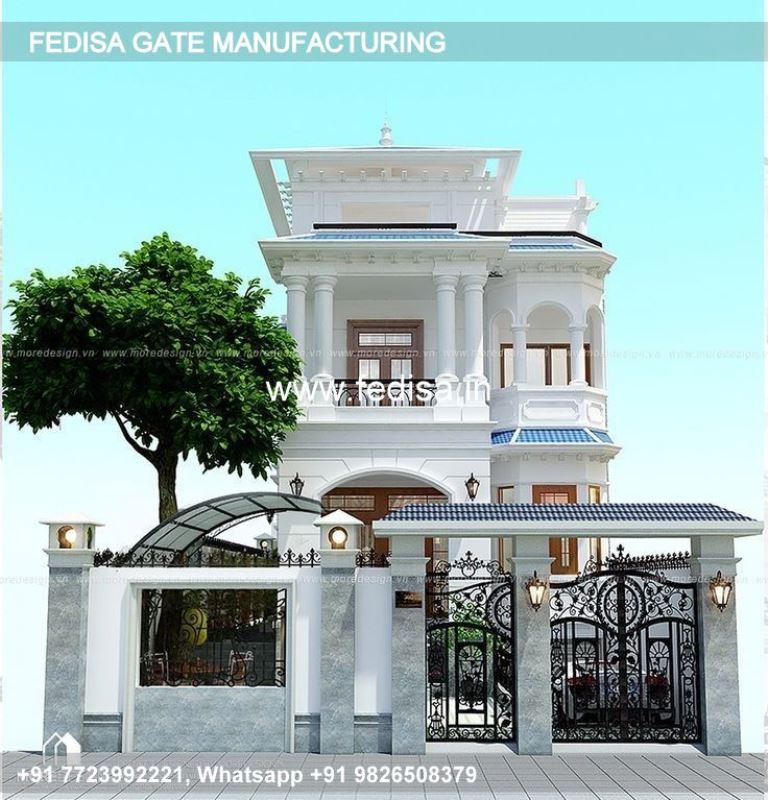 Main Gate Design Gate Design For Home Estate Gate House Design Pipe Wale Gate Ki Design