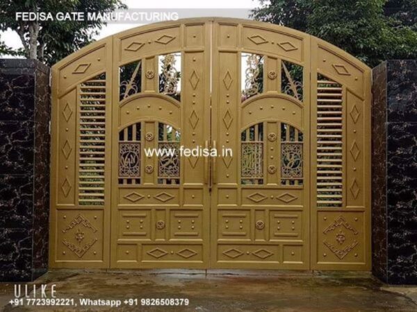 Gate Design Steel Gate Design Ganesh Gate Design Ss Compound Gate Design