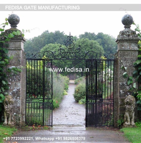 Gate Design Steel Gate Design Kothi Main Gate Design Modern Metal And Wood Fence