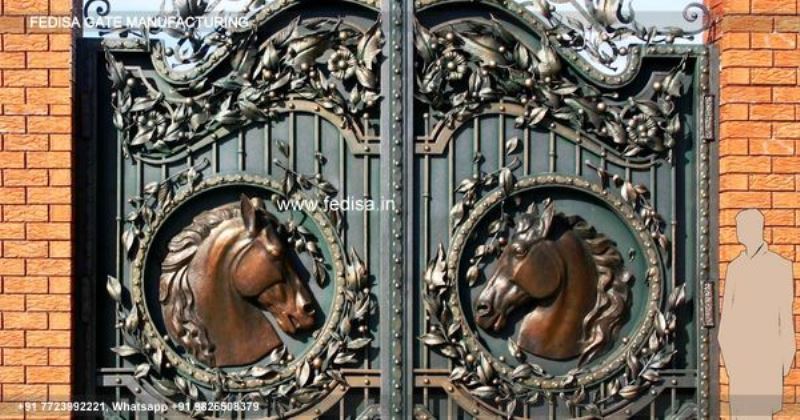 Iron Gate Design Sliding Gate Design Main Gate Design Catalog Flush Door Gate Design